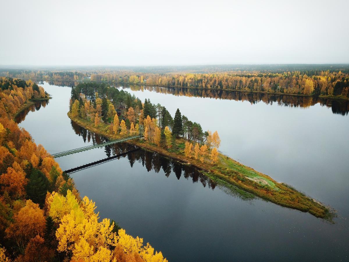 Hotel Vartiosaari The Aurora Island Rovaniemi Luaran gambar